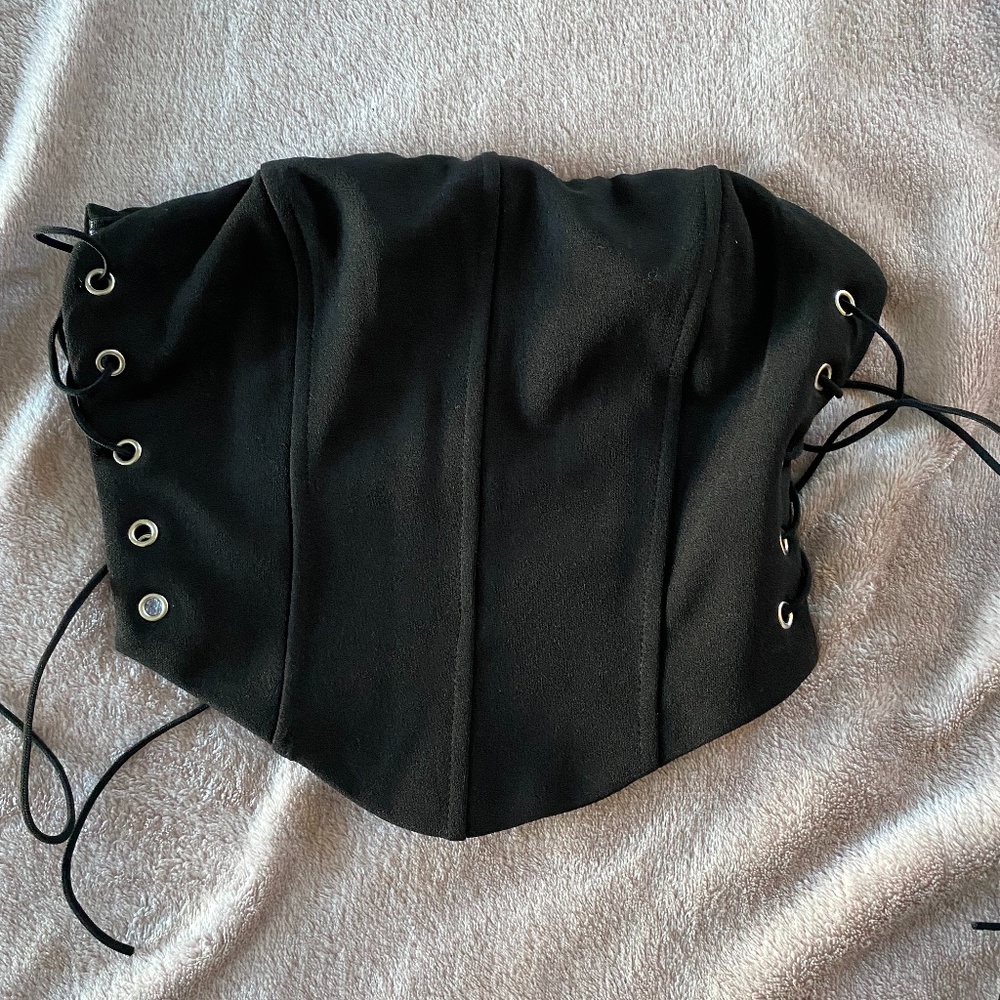 Princess Polly Margot Mae top Black size 2